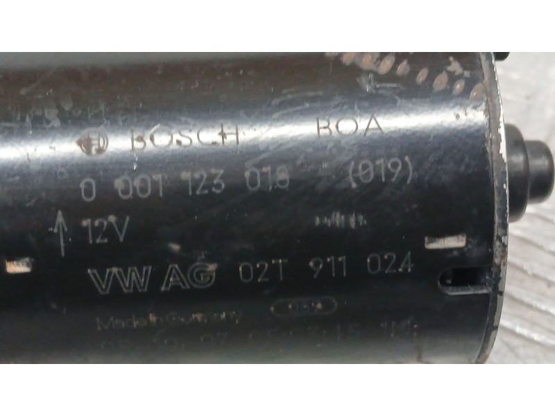 Recambio de motor arranque para seat ibiza iii (6l1) 1.4 tdi referencia OEM IAM 02T911024 BOSCH 0001123018