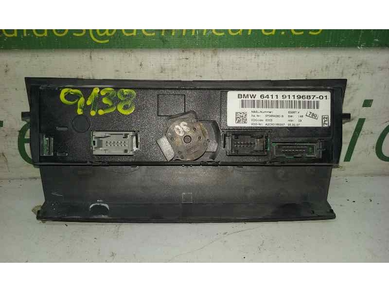 Recambio de mando climatizador para bmw serie 3 coupe (e92) 325i referencia OEM IAM A2C53185307 6411911968701 VDO