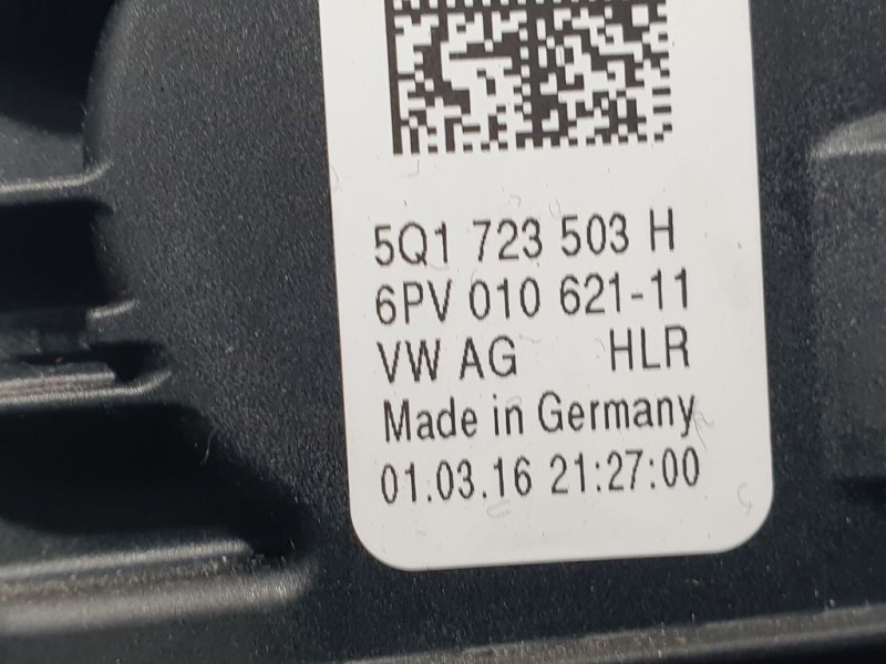 Recambio de potenciometro pedal para skoda octavia lim. (5e3) style referencia OEM IAM 5Q1723503H 6PV01062111 