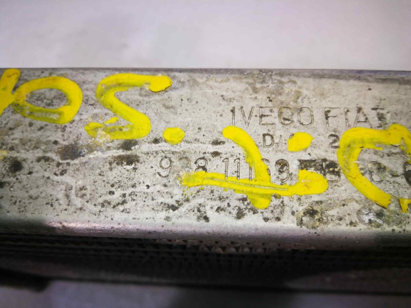 Recambio de intercooler para iveco daily caja cerrada (1989 =>) 2.5 turbodiesel referencia OEM IAM 123670213 93811169EB506041 