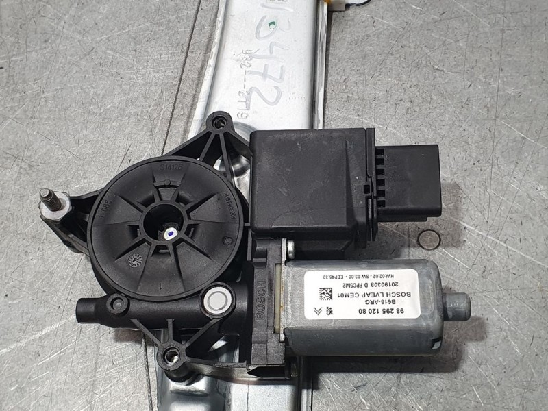Recambio de elevalunas trasero izquierdo para citroën c3 feel referencia OEM IAM 9830478480  ELECTRICO 6 PINS