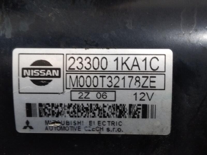 Recambio de motor arranque para nissan juke (f15) acenta referencia OEM IAM 23300EE01D m000t32178ze / 233001ka1c 