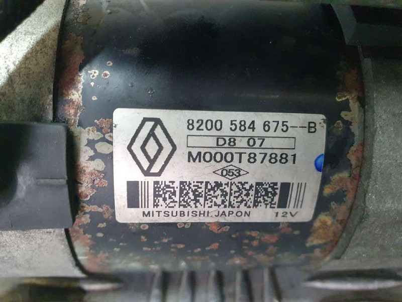 Recambio de motor arranque para renault megane ii berlina 5p confort authentique referencia OEM IAM 8200584675B M000T87881 MITSU