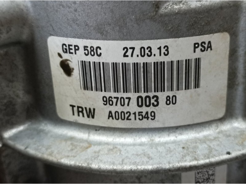 Recambio de bomba direccion electrica para peugeot 308 active referencia OEM IAM 9670700380 A0021549 TRW