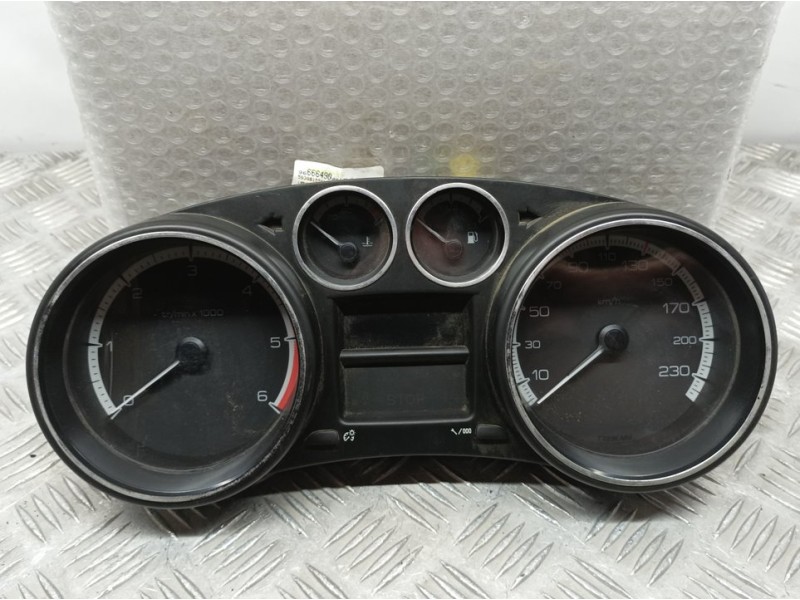 Recambio de cuadro instrumentos para peugeot 308 active referencia OEM IAM 9666649080 503001550339 
