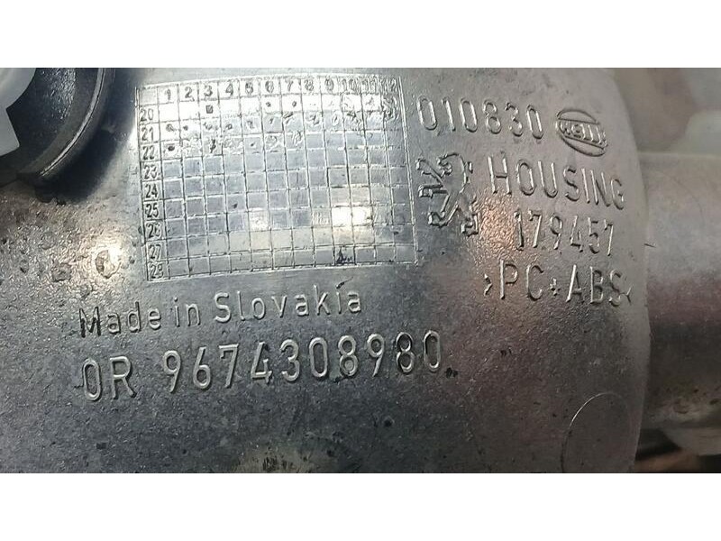 Recambio de piloto trasero central para peugeot 208 (p2) active pack referencia OEM IAM 9674308980 ANTINIEBLA PARAGOLPES 