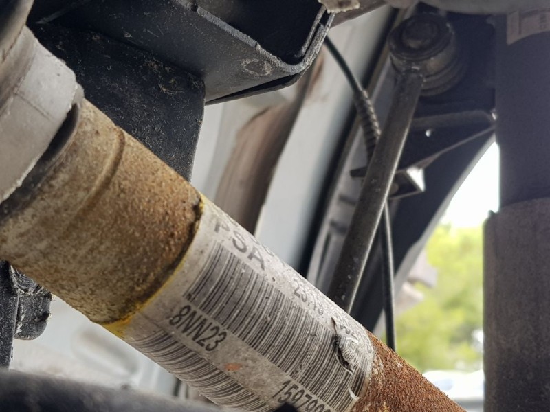 Recambio de transmision delantera izquierda para peugeot 308 active referencia OEM IAM 9656135280  ENROVINADA DEL SALITRE