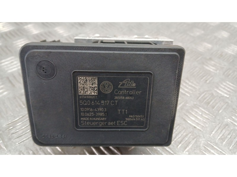Recambio de abs para seat leon (5f1) 1.4 tsi referencia OEM IAM 5Q0614517CT ATE 10022012424