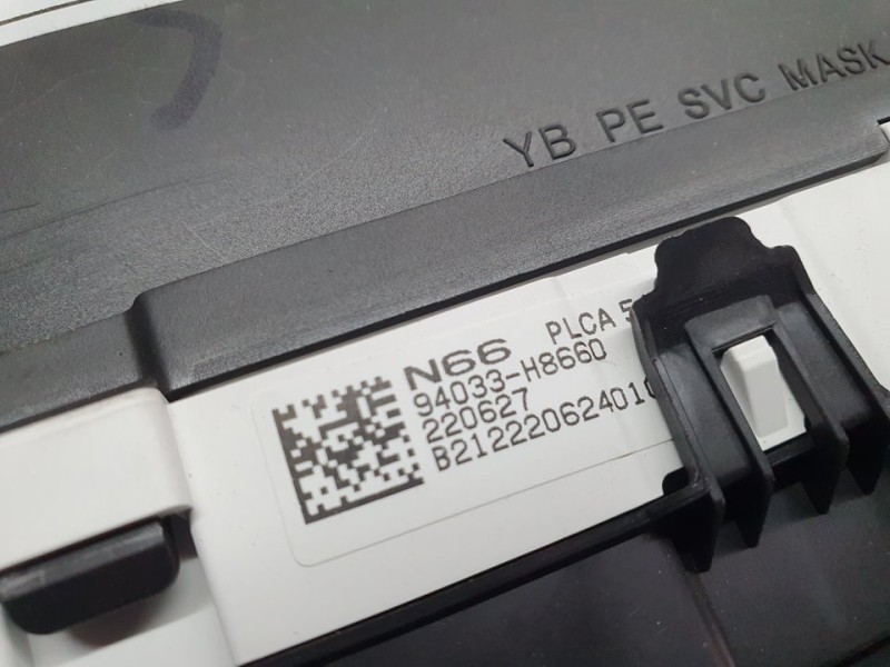 Recambio de cuadro instrumentos para kia rio (yb) hibrid referencia OEM IAM 94033H8660 220627 