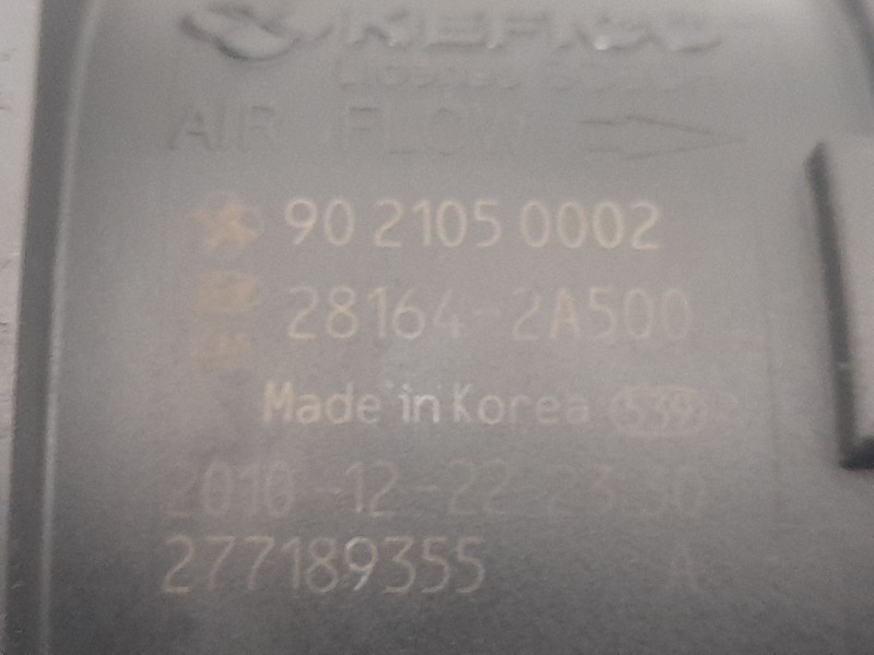 Recambio de caudalimetro para kia cee´d sporty wagon lx referencia OEM IAM 281642A500 9021050002 