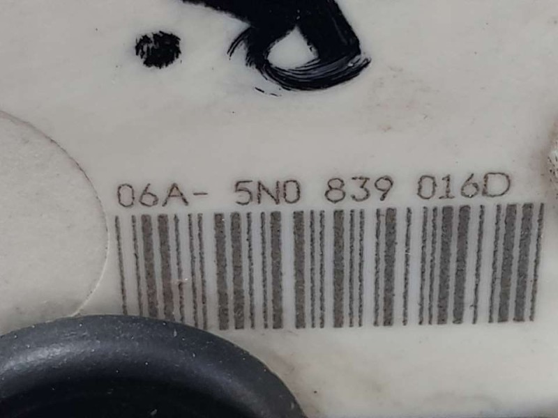 Recambio de cerradura puerta trasera derecha para volkswagen tiguan (5n2) t1 bluemotion referencia OEM IAM 5N0839016D  6 PINES