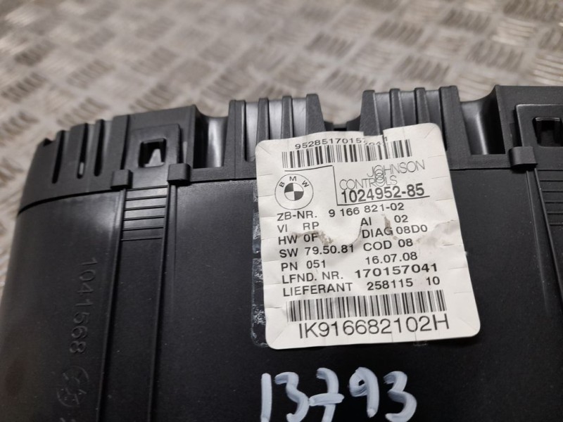 Recambio de cuadro instrumentos para bmw serie 1 berlina (e81/e87) 118d referencia OEM IAM 916682102 102495285 