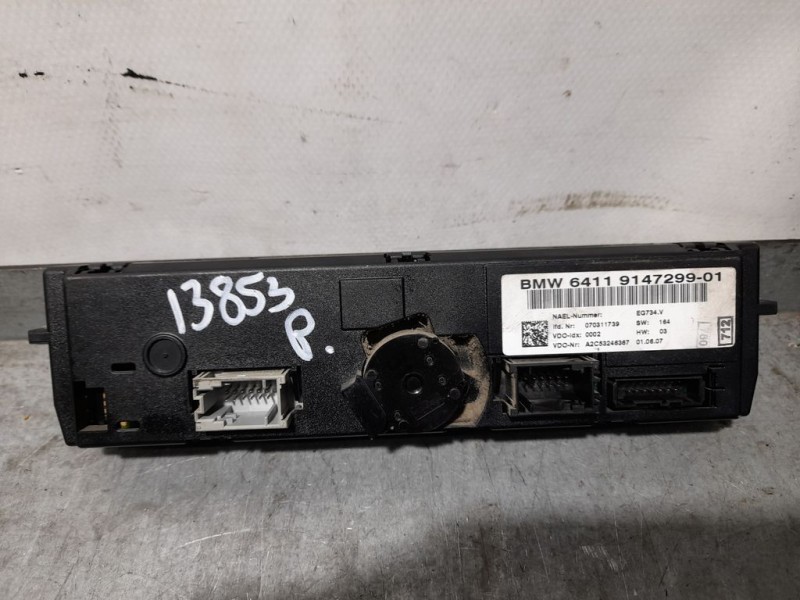 Recambio de mando climatizador para bmw serie 1 berlina (e81/e87) 118d referencia OEM IAM 914729901 A2C53246367 