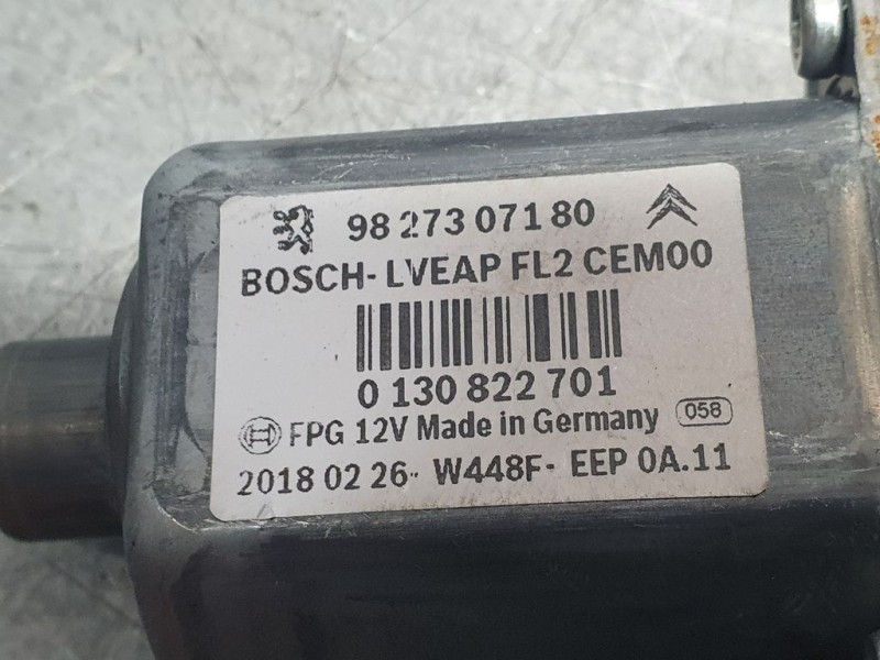 Recambio de elevalunas delantero izquierdo para citroën c4 cactus live referencia OEM IAM 9827307180 0130822701 ELECTRICO 6 PINS