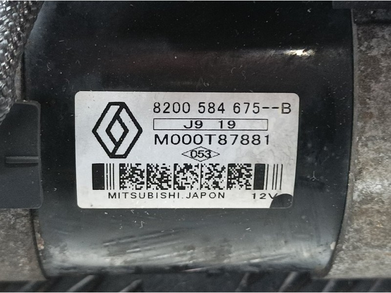 Recambio de motor arranque para renault kangoo profesional referencia OEM IAM 8200584675B M000T87881 MITSUBISHI