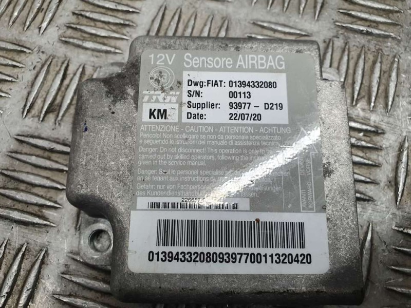 Recambio de airbag delantero izquierdo para peugeot boxer furgón gran volumen 335 l3h3 pro bluehdi 140 stop&start referencia OEM