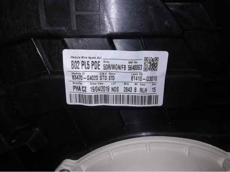 Recambio de elevalunas trasero izquierdo para hyundai i30 (pd) klass referencia OEM IAM 83470G4020 B02PL5PDE, 2 PINS ELECTRICO