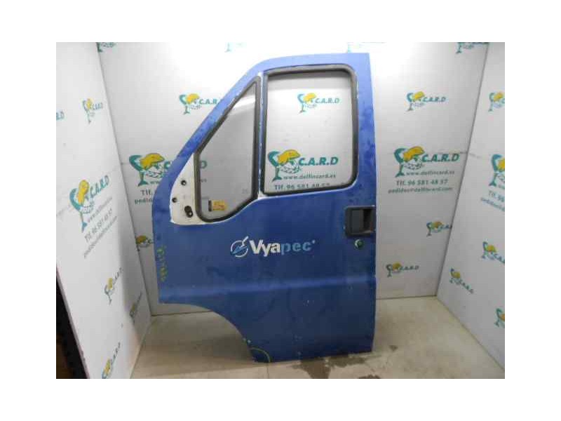 Recambio de puerta delantera izquierda para peugeot boxer caja cerrada (rs2850)(230)(´02) 1000 d referencia OEM IAM   TOCADO