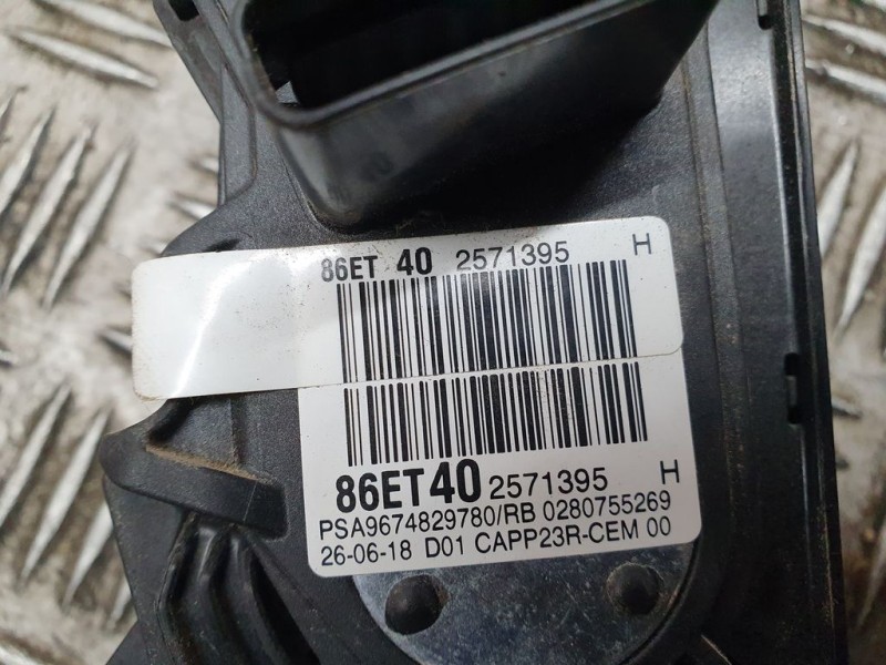 Recambio de potenciometro pedal para peugeot expert furgón pro standard referencia OEM IAM 9674829780 0280755269 