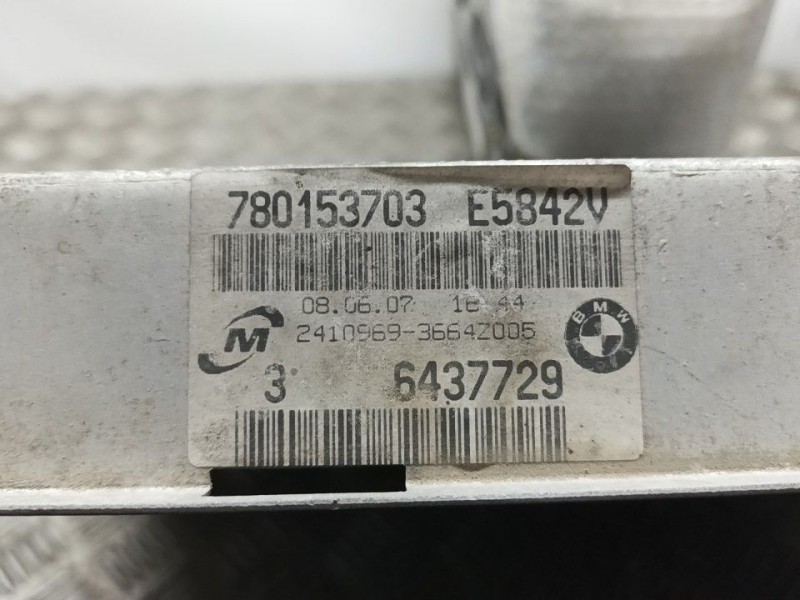 Recambio de radiador agua para bmw serie 1 berlina (e81/e87) 118d referencia OEM IAM 6437729 780153703 MODINE
