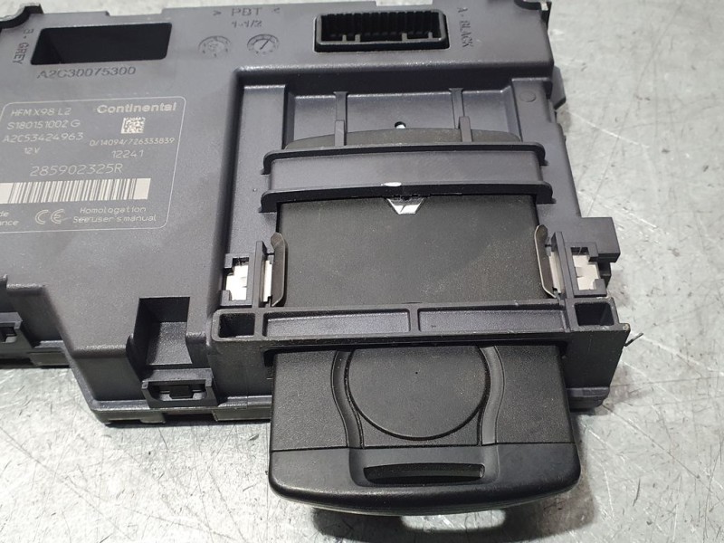 Recambio de conmutador de arranque para renault clio iv dynamique referencia OEM IAM 285902325R A2C53424963 CONTINENTAL