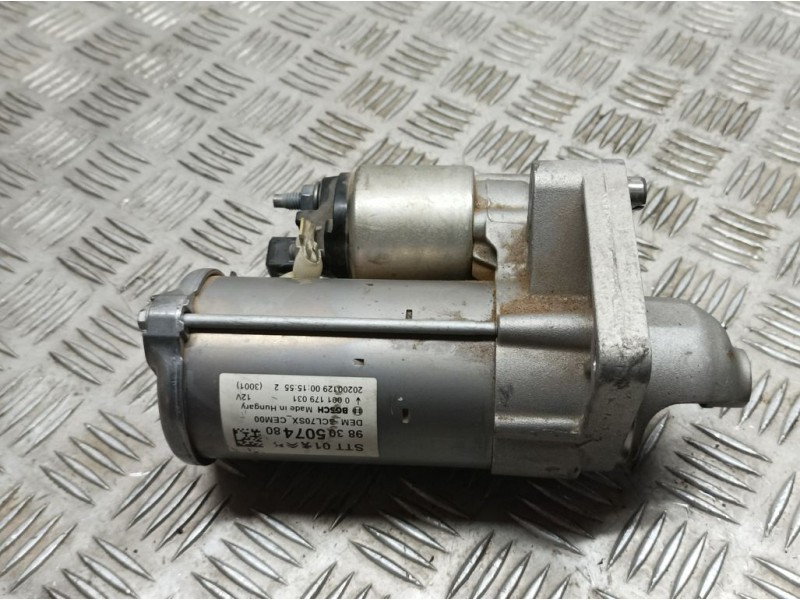 Recambio de motor arranque para ds 7 crossback performance line referencia OEM IAM 9830507480 0001179031 BOSCH