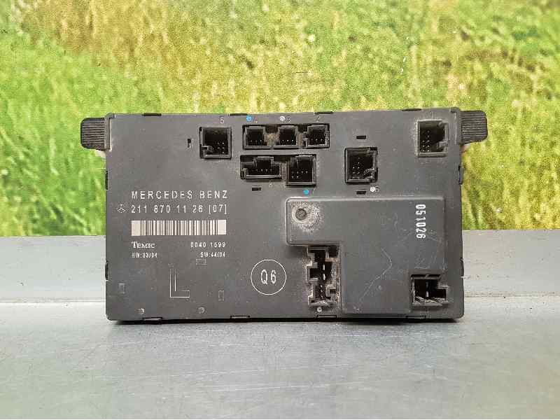 Recambio de centralita cierre para mercedes-benz clase e (w211) berlina e 350 (211.056) referencia OEM IAM 2118701126 LADO IZQUI