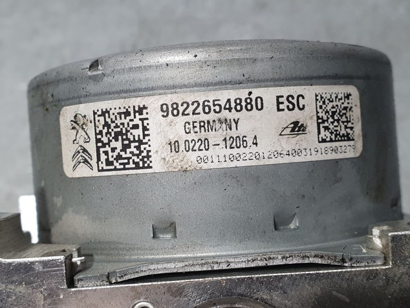 Recambio de abs para peugeot 208 style referencia OEM IAM 9822654880 10022012064 ATE