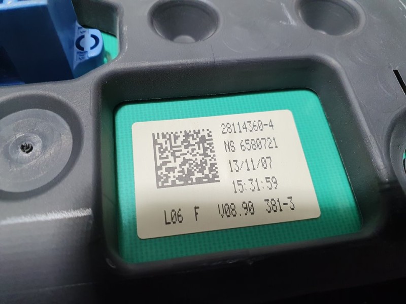 Recambio de cuadro instrumentos para citroën c4 berlina collection referencia OEM IAM 96631954ZD 281185107 NS6580721