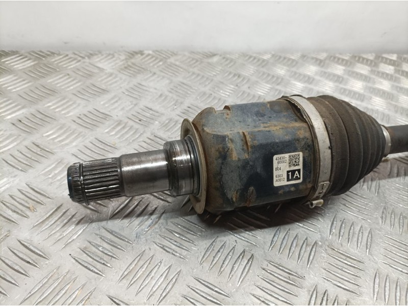 Recambio de transmision delantera derecha para toyota land cruiser (j15) 2.8 cat referencia OEM IAM 4343060082  