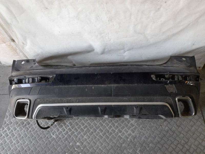 Recambio de paragolpes trasero para ds 7 crossback performance line referencia OEM IAM 1631059380  TOCADO , C/SENSOR DE APARCAMI