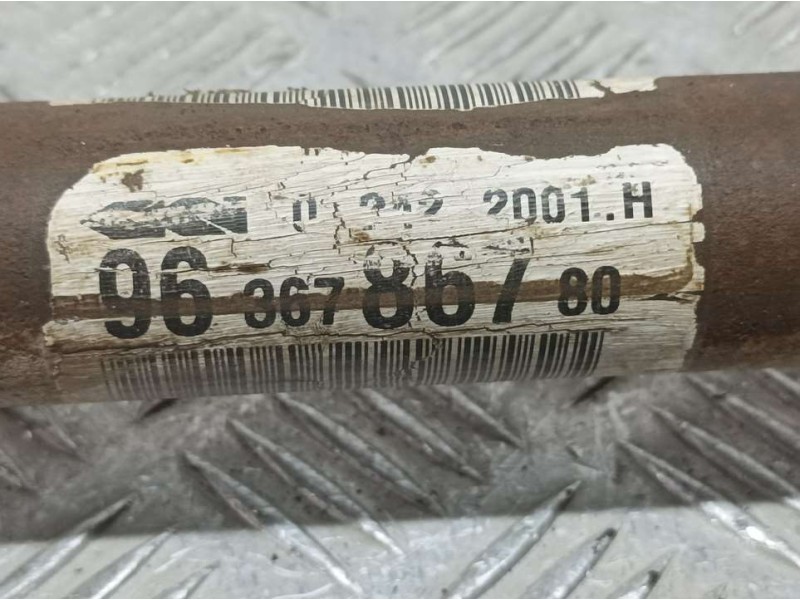 Recambio de transmision delantera izquierda para peugeot 307 (s1) xn referencia OEM IAM 9686786780  