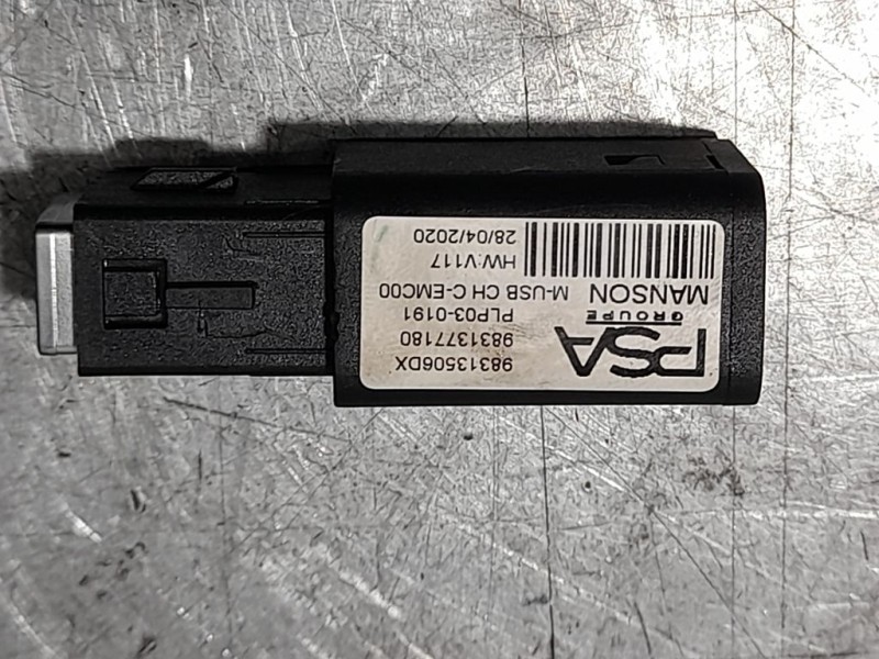 Recambio de modulo electronico para peugeot 208 (p2) active referencia OEM IAM 98313506DX  