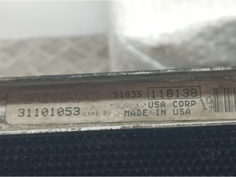 Recambio de condensador / radiador aire acondicionado para volvo s60 berlina 2.4 t / 2.5 t referencia OEM IAM 31101053 118138 ZE
