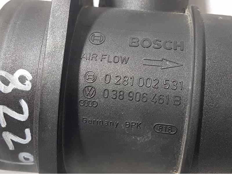 Recambio de caudalimetro para seat leon (1m1) last edition referencia OEM IAM 038906461B 0281002531 BOSCH