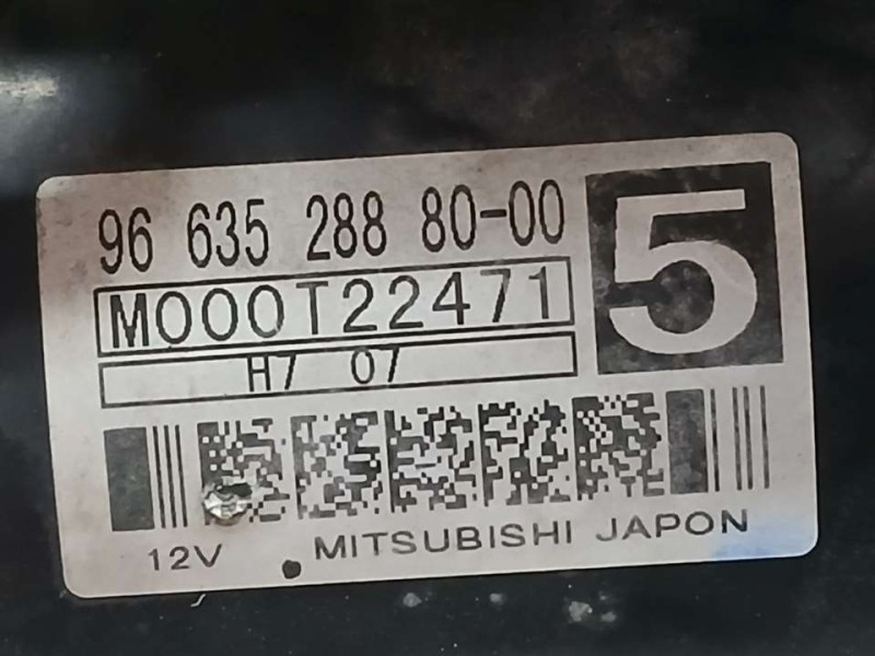 Recambio de motor arranque para citroën c4 berlina collection referencia OEM IAM 9663528880 M000T22471 MITSUBISHI