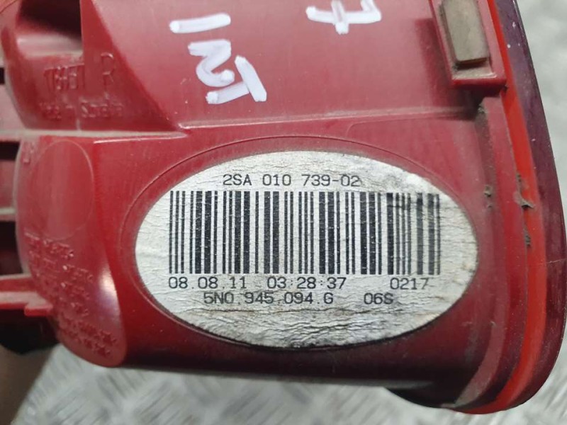 Recambio de piloto trasero derecho para volkswagen tiguan (5n2) t1 bluemotion referencia OEM IAM 5N0945094G 2SA01073902 INTERIOR