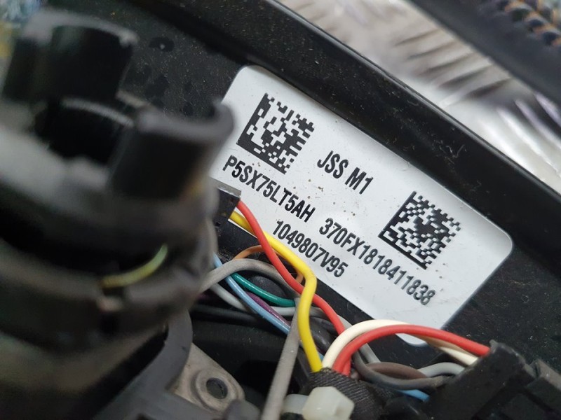 Recambio de volante para jeep compass ii limited 4x2 referencia OEM IAM P5SX75LT5AH 1049807V95 