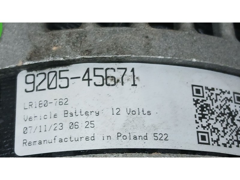 Recambio de alternador para nissan almera ii (n16) 1.5 referencia OEM IAM 2310000QBJ  920545671