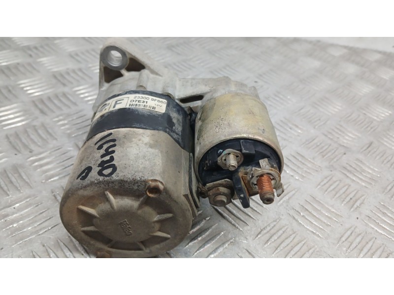 Recambio de motor arranque para nissan almera ii (n16) 1.5 referencia OEM IAM 2330009F660 VALEO D7E31