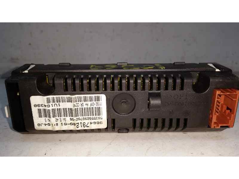 Recambio de pantalla multifuncion para peugeot 207 sport referencia OEM IAM 1U164398 9664791280 