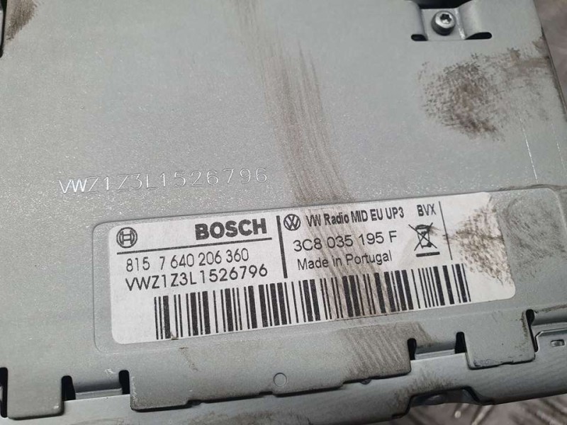 Recambio de sistema navegacion gps para volkswagen tiguan (5n2) t1 bluemotion referencia OEM IAM 3C8035195F 7640206360 BOSCH C/ 