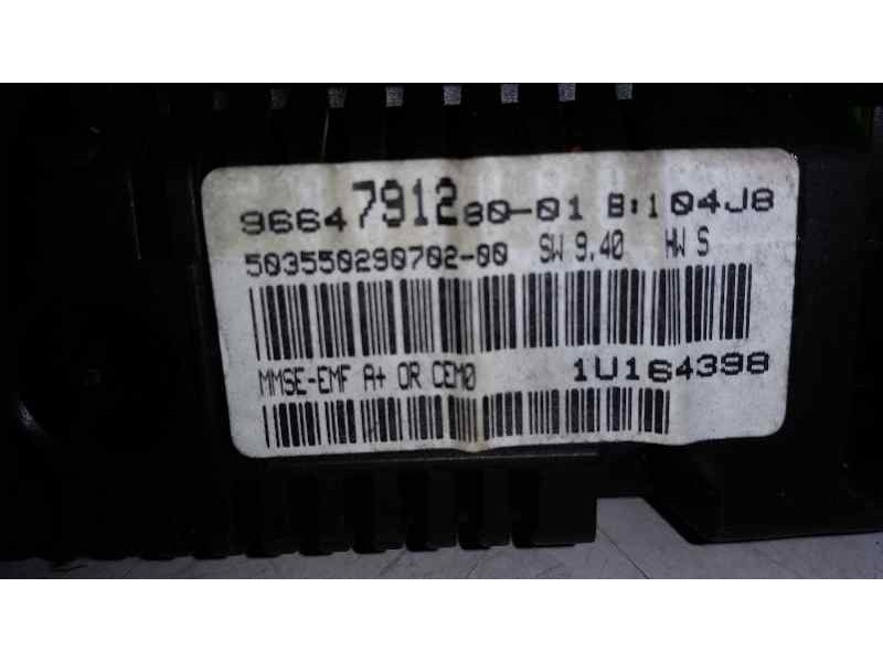 Recambio de pantalla multifuncion para peugeot 207 sport referencia OEM IAM 1U164398 9664791280 