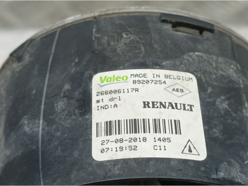 Recambio de faro antiniebla izquierdo para mercedes-benz citan (w415) furgon 109 cdi extralang (a3) (415605) referencia OEM IAM 