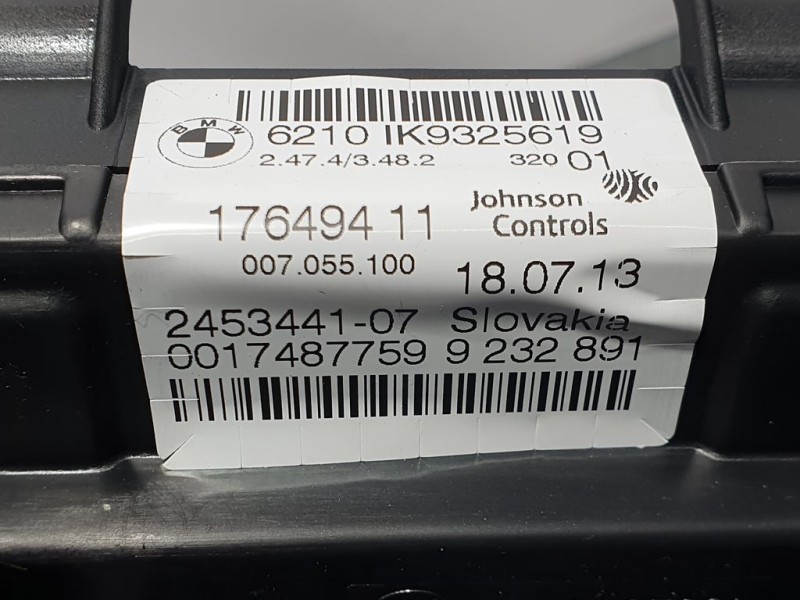 Recambio de cuadro instrumentos para bmw serie 1 lim. (f20) 116i referencia OEM IAM 17649411 245344107 JOHNSON CONTROLS