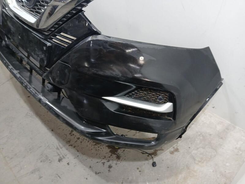 Recambio de paragolpes delantero para nissan qashqai (j11) tekna referencia OEM IAM F2022HV0MH ROZADO 