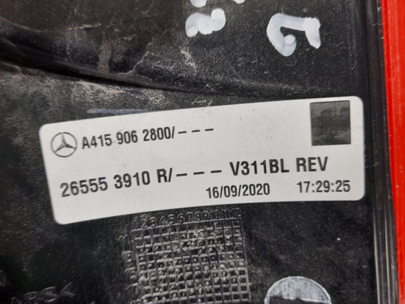 Recambio de piloto trasero izquierdo para mercedes-benz citan (w415) furgon 109 cdi extralang (a3) (415605) referencia OEM IAM A