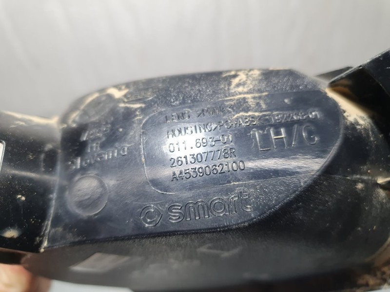 Recambio de piloto delantero izquierdo para smart fortwo coupe basis (52kw) (453.342) referencia OEM IAM 261307778R A4539062100 