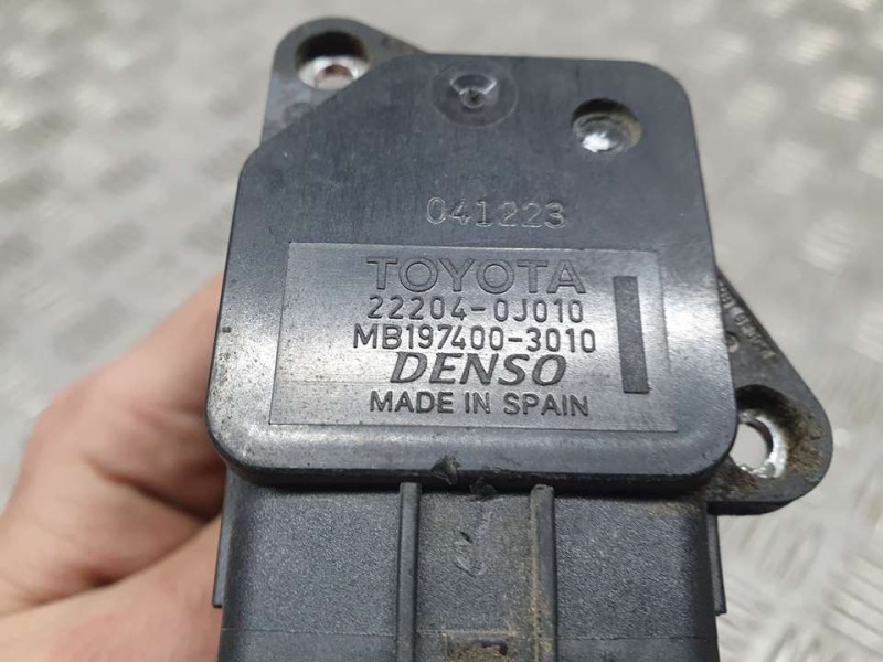 Recambio de caudalimetro para toyota yaris (ncp1/nlp1/scp1) 1.3 luna referencia OEM IAM 222040J010 MB1974003010 DENSO
