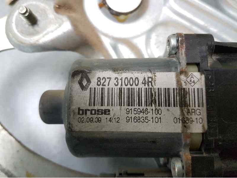 Recambio de elevalunas trasero izquierdo para renault scenic iii expression referencia OEM IAM 827310004R 6 PINS ELECTRICO